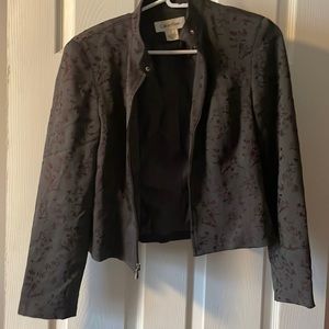 Dressy purple jacket